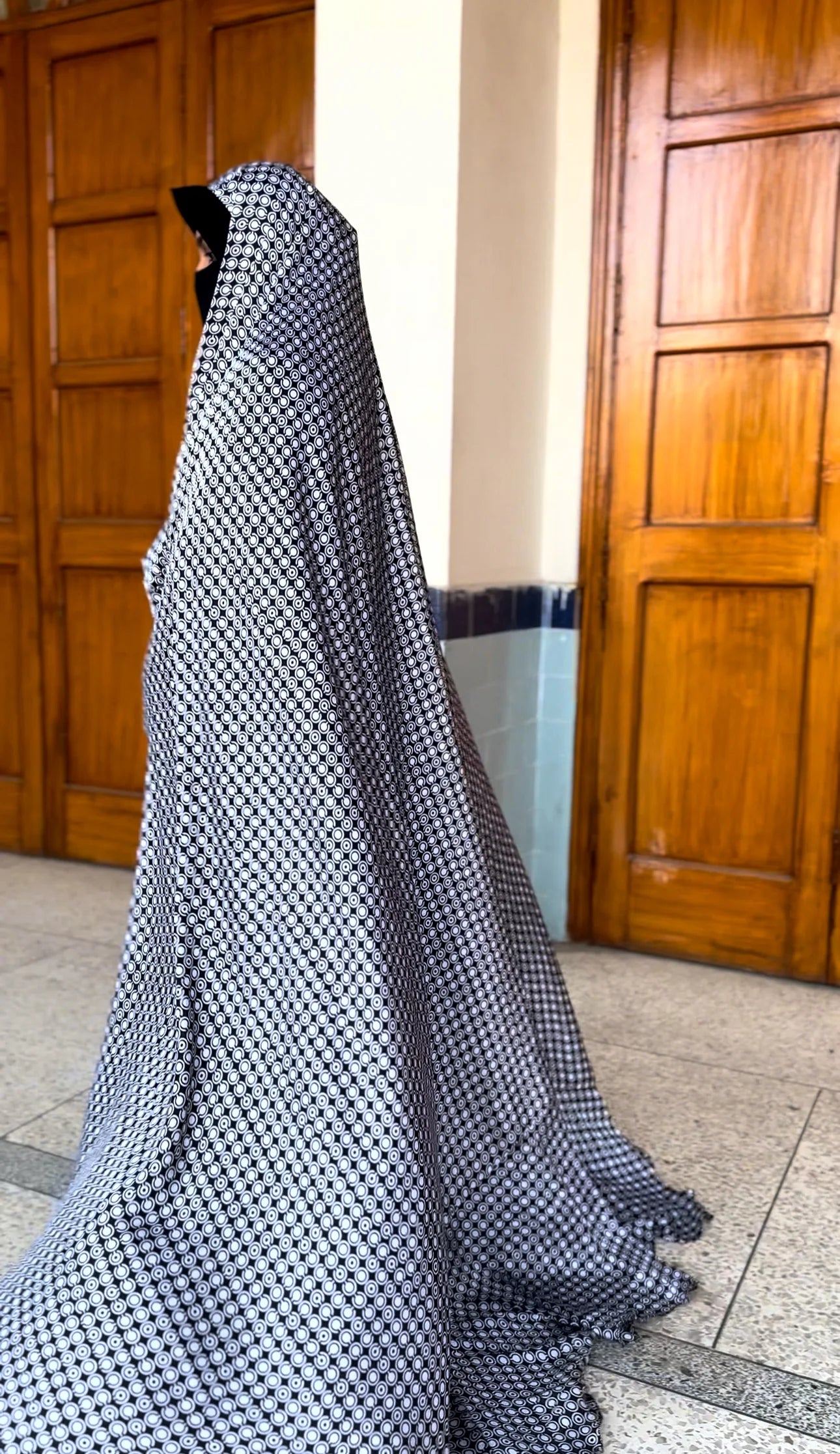 Exquisite Printed Irani Chador