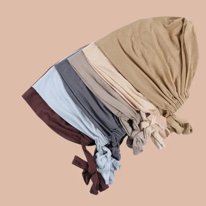 Adjustable Hijab Cap - Pack of Six - Razia Hijab