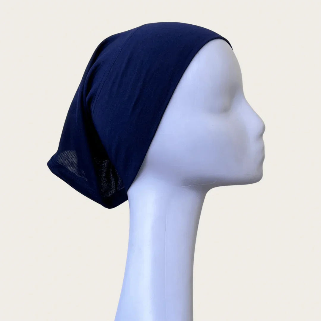 Premium Tube Cap Navy - Razia Hijab