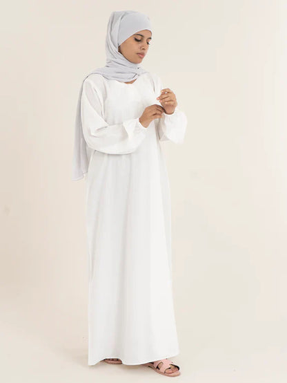 Abaya Inner with Elastic Sleeves