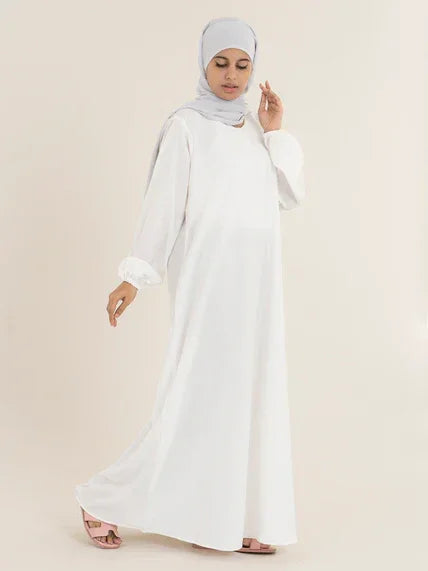 Abaya Inner with Elastic Sleeves - Razia Hijab