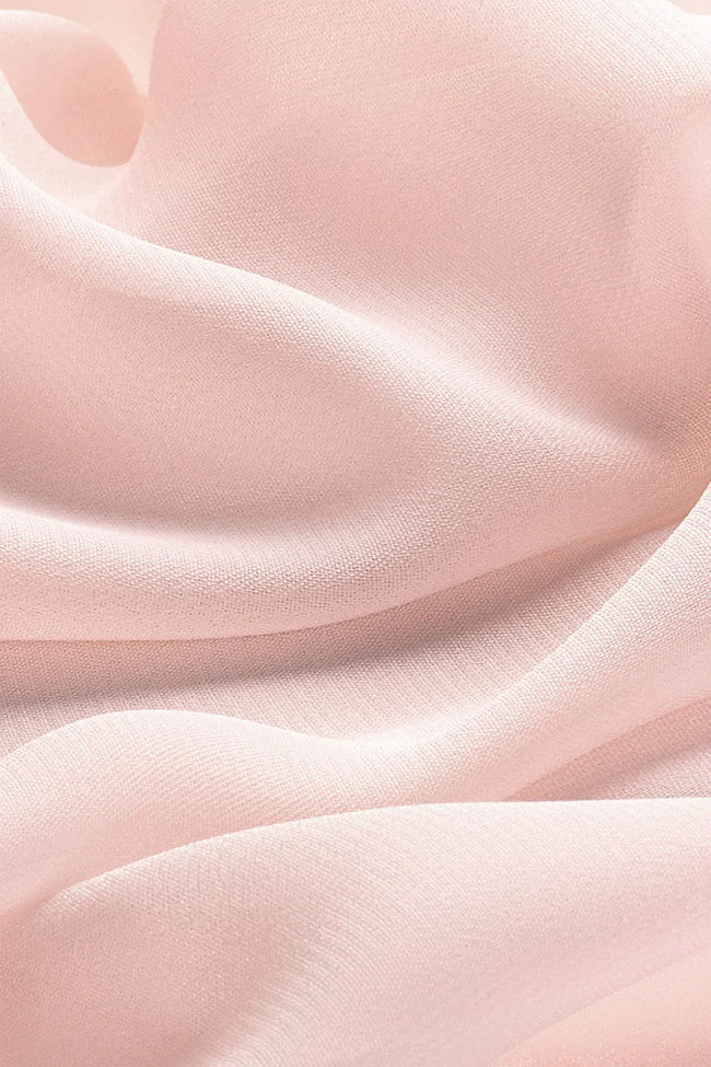 Everyday Chiffon Hijab - Pale Rose Main Image