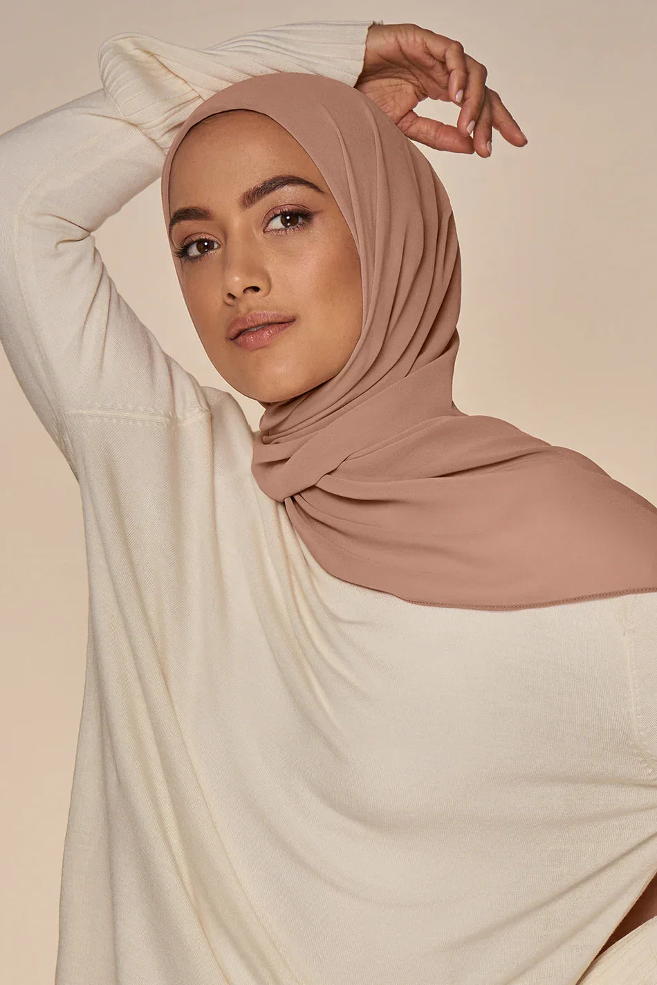 Chiffon Bubble - Rosewood - Razia Hijab