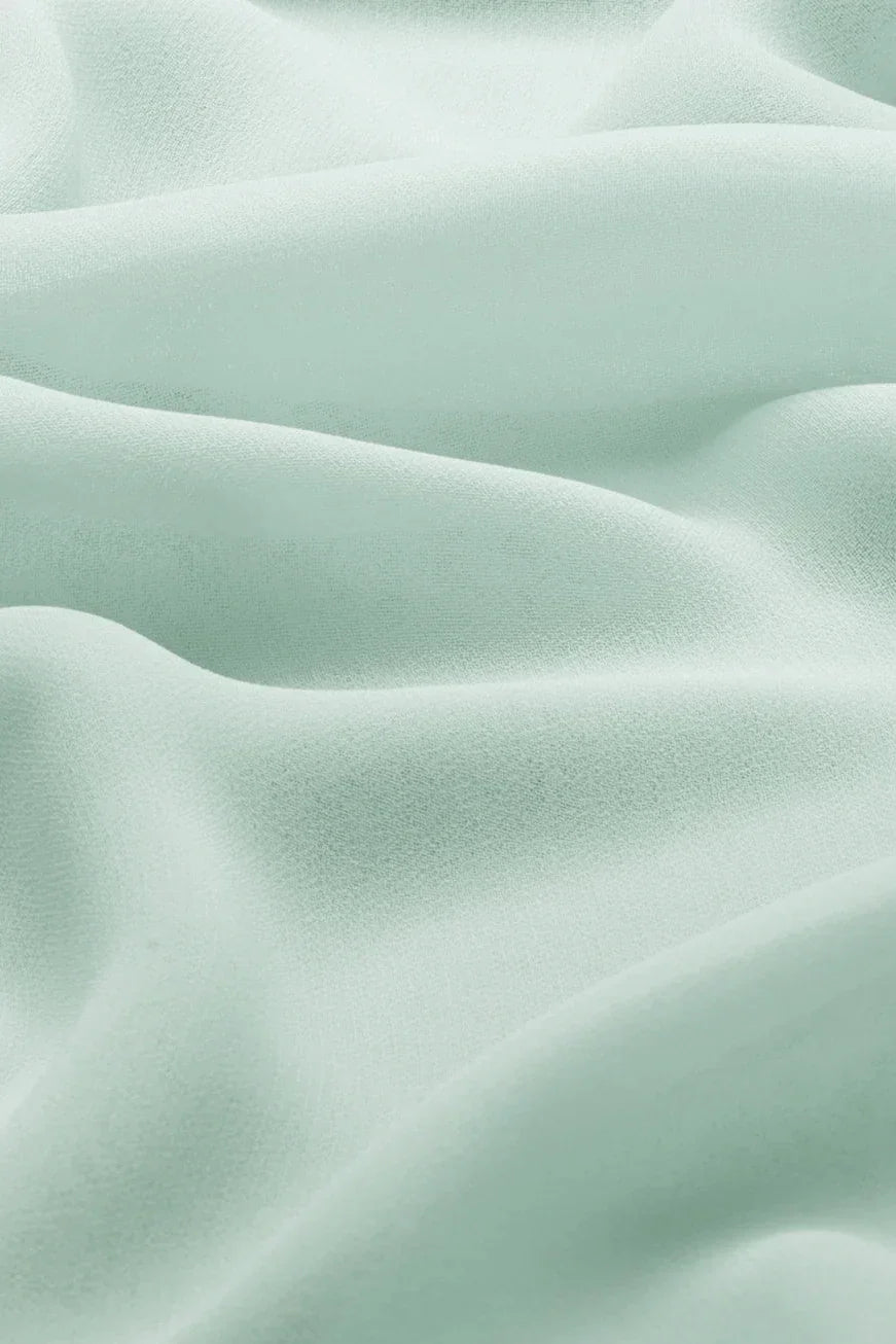Everyday Chiffon Hijab - Pale Mint - Razia Hijab