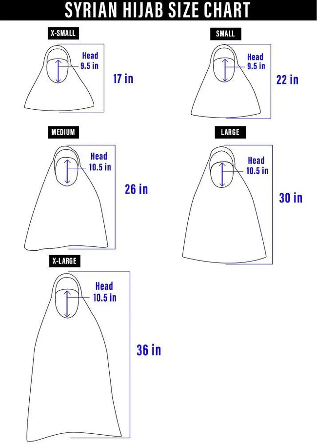 Syrian Hijab X-Large Main Image