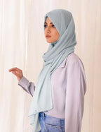Chiffon Bubble - Baby Blue - Razia Hijab