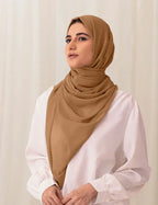 Chiffon Bubble - Summer Tan - Razia Hijab