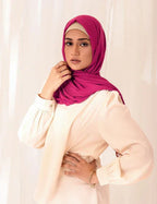 Chiffon Bubble - Hot Pink - Razia Hijab