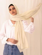 Chiffon Bubble - Pearl - Razia Hijab