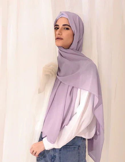 Chiffon Bubble - Lilac - Razia Hijab