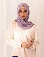 Chiffon Bubble - Mauve - Razia Hijab