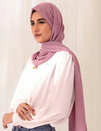 Chiffon Bubble - Salmon - Razia Hijab