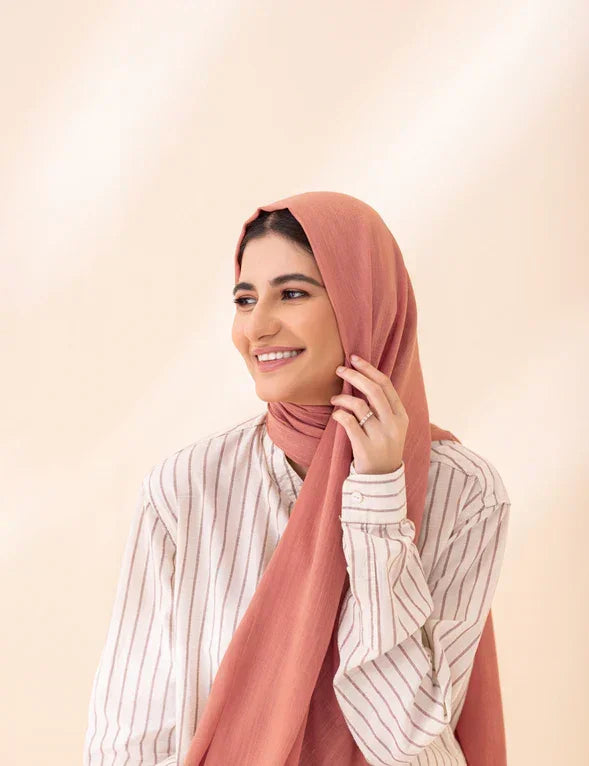 Turkish Slubs - Teapink - Razia Hijab