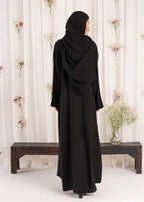 Adaa Black Handwork - Razia Hijab