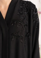 Adaa Black Handwork - Razia Hijab