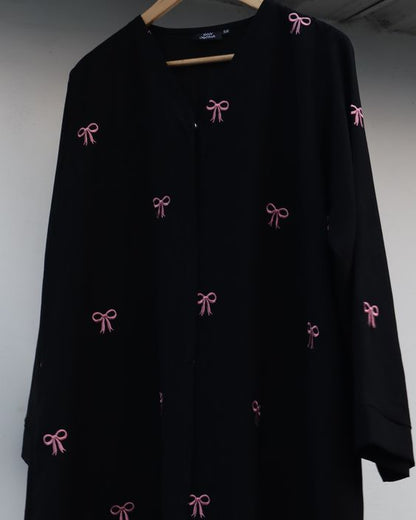 Pinterest Bow Abaya